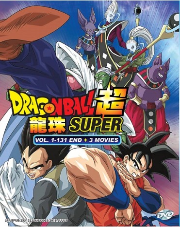 * ENG DUB * DRAGON BALL SUPER VOL.1-131 END + 3 MOVIE